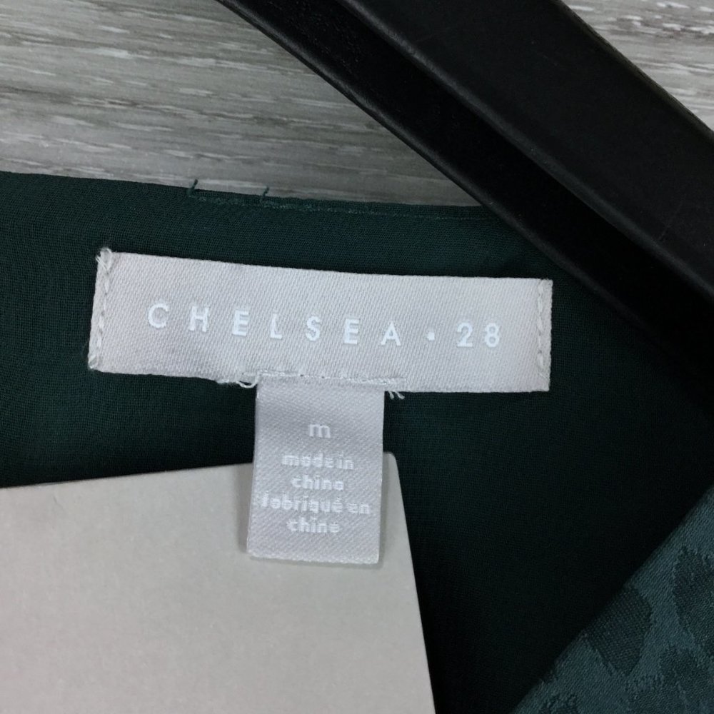 Chelsea28 Twist Front Satin Jacquard Dress - Picture 3 of 4